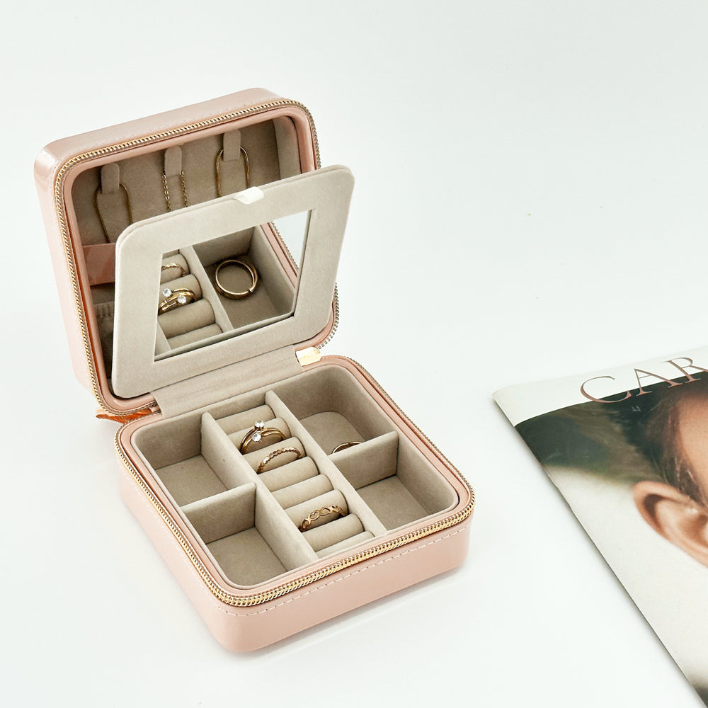 Pearl Travel Jewelry Case