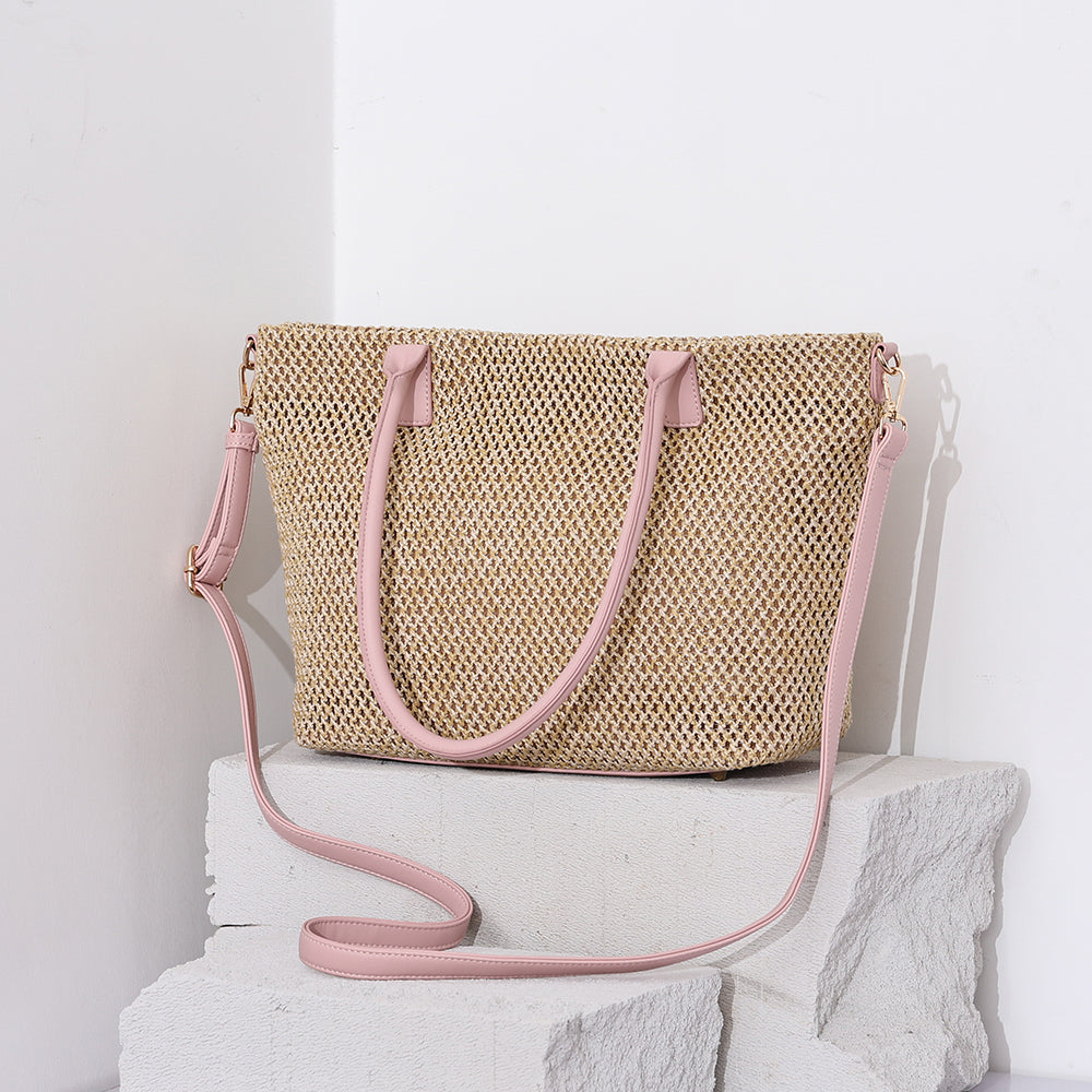 Isla Raffia Tote Bag