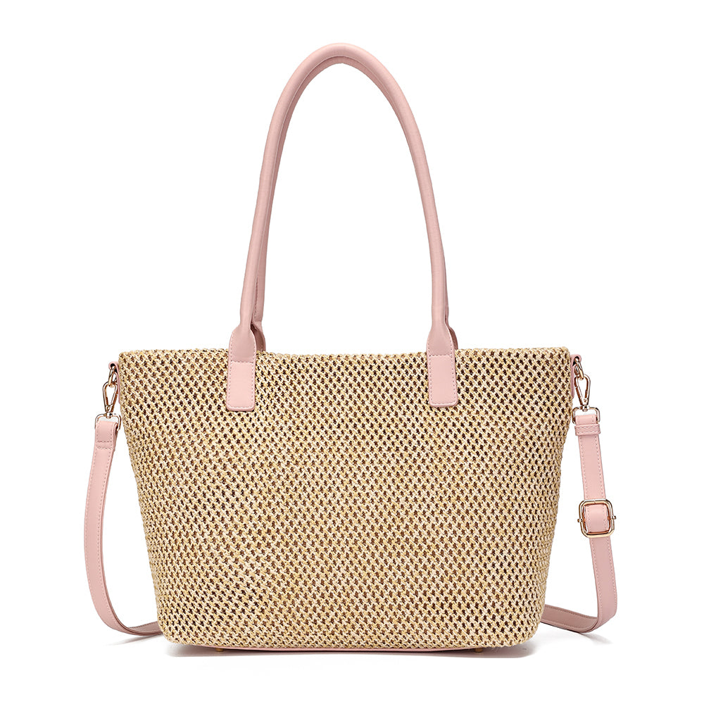 Isla Raffia Tote Bag