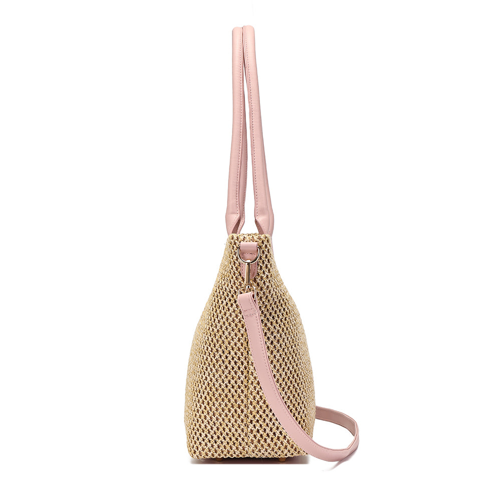 Isla Raffia Tote Bag