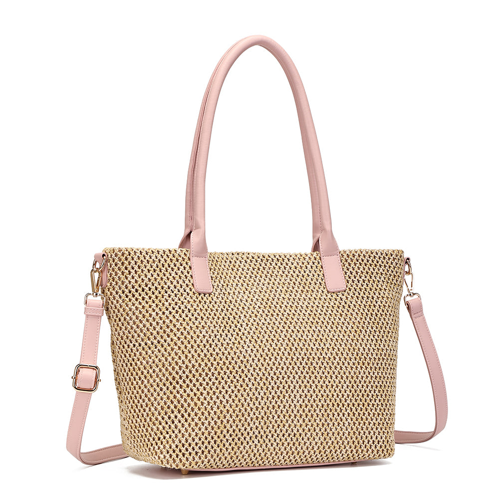 Isla Raffia Tote Bag