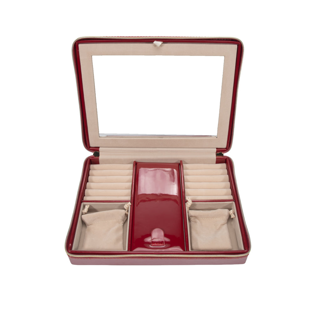Pearl Large Travel Jewelry Case