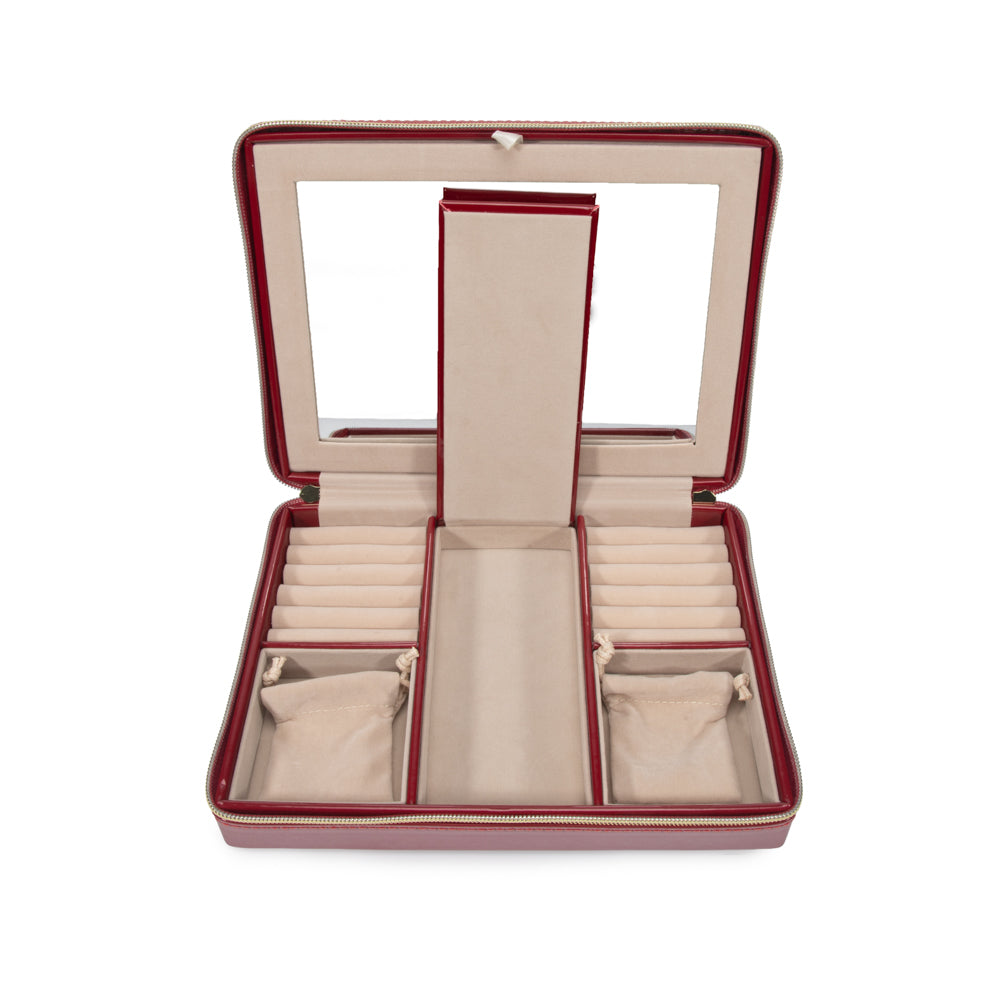 Pearl Large Travel Jewelry Case