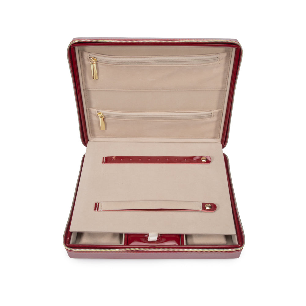 Pearl Large Travel Jewelry Case