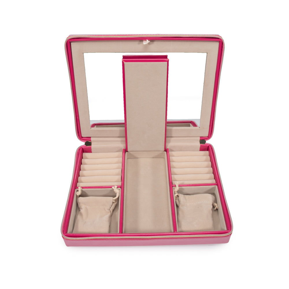 Pearl Large Travel Jewelry Case