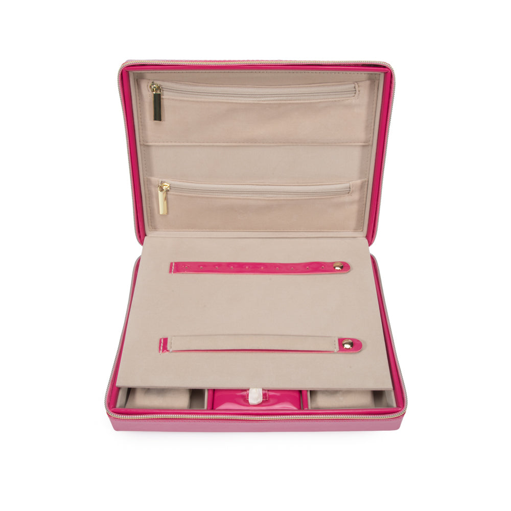 Pearl Large Travel Jewelry Case