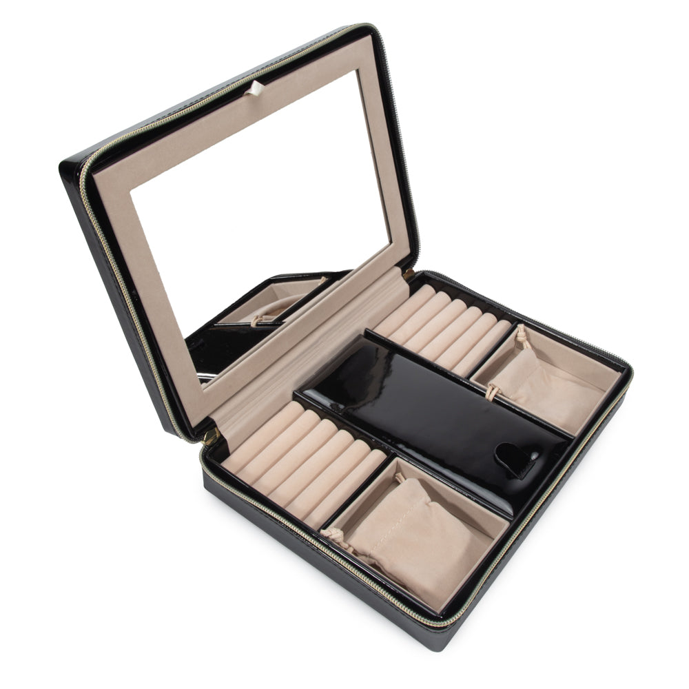 Pearl Large Travel Jewelry Case