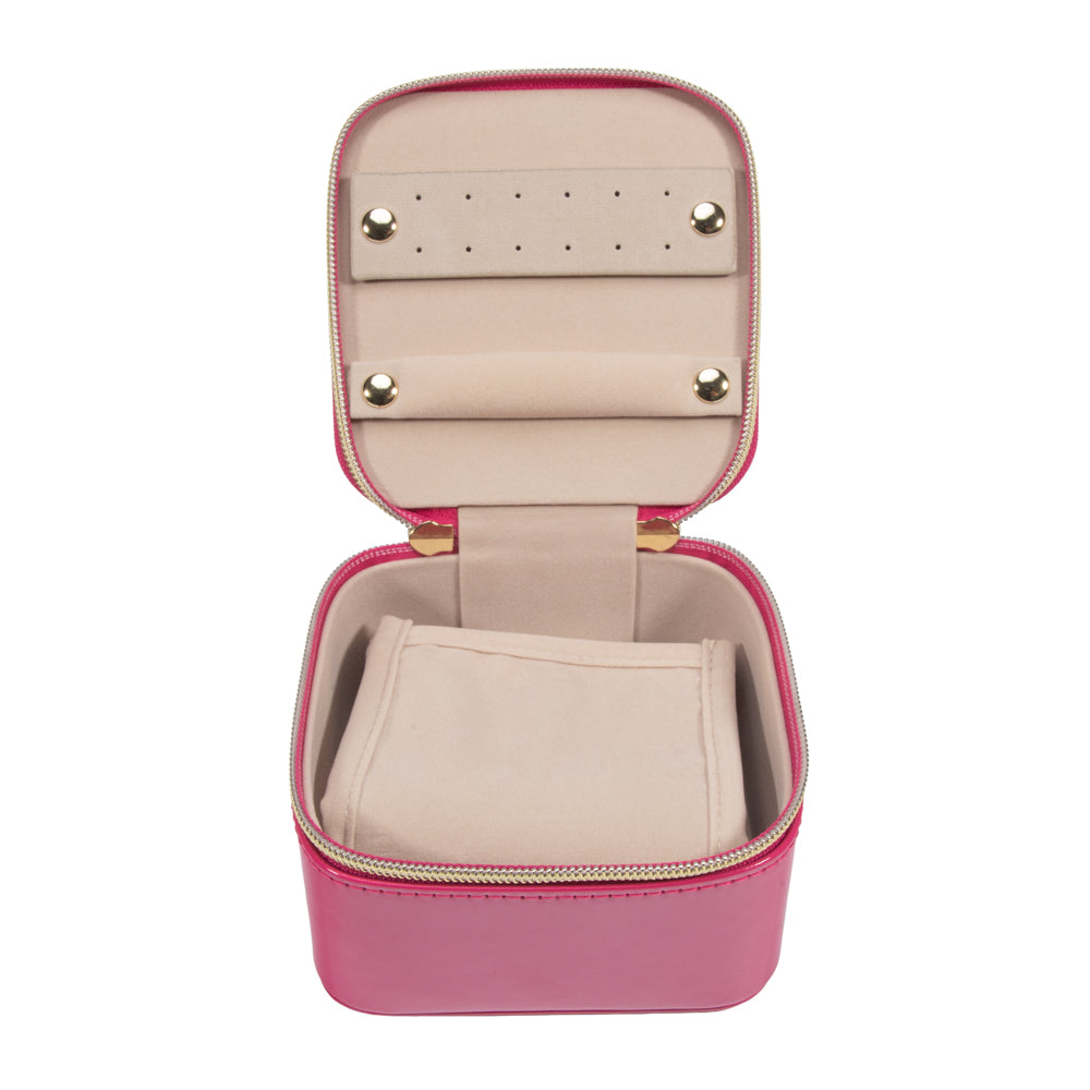 Pearl Travel Jewelry Case with Pouch
