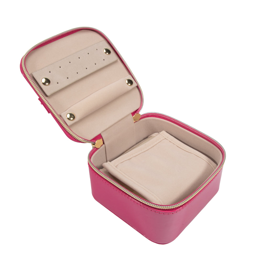 Pearl Travel Jewelry Case with Pouch