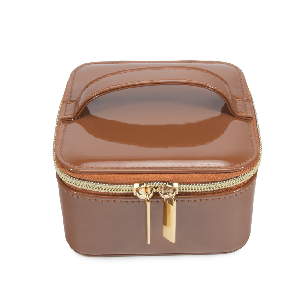 Pearl Travel Jewelry Case with Pouch