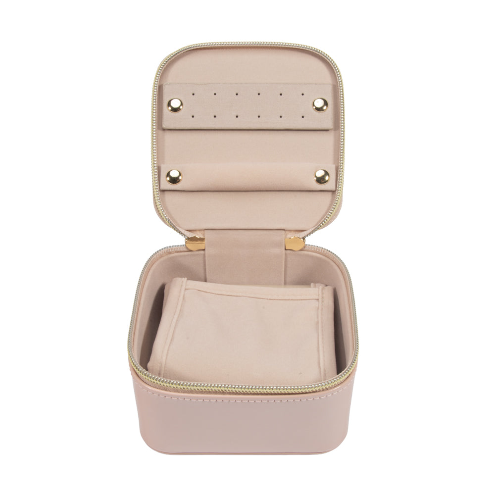 Pearl Travel Jewelry Case with Pouch