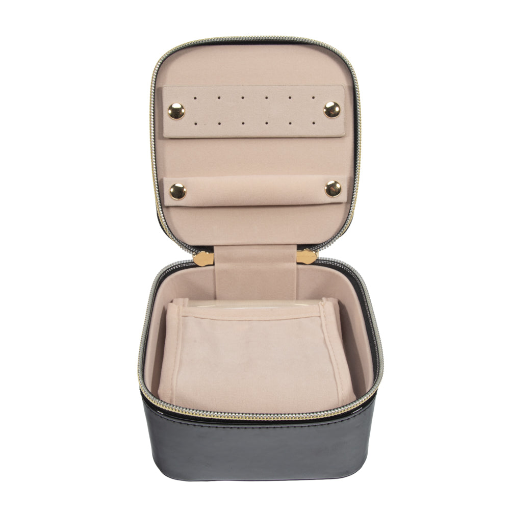 Pearl Travel Jewelry Case with Pouch