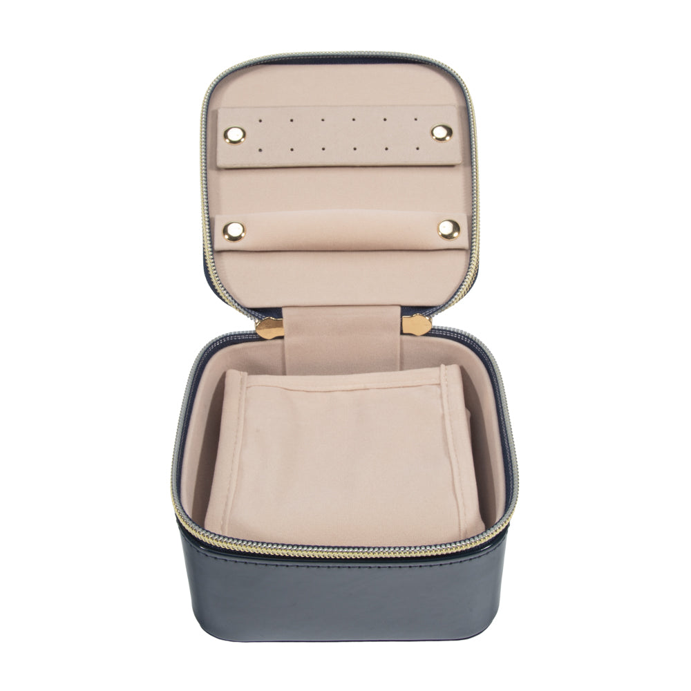 Pearl Travel Jewelry Case with Pouch