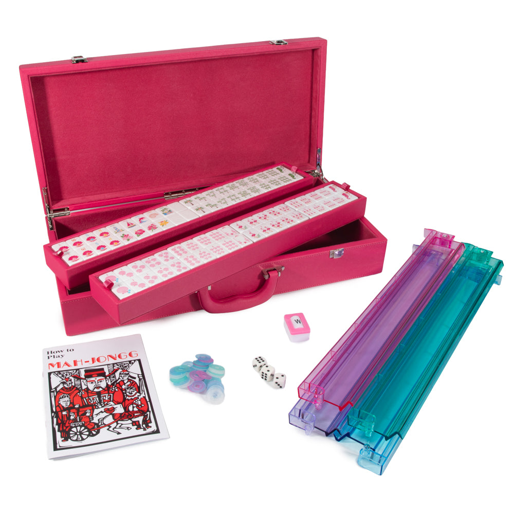 Flamingo Coast Mahjong Set