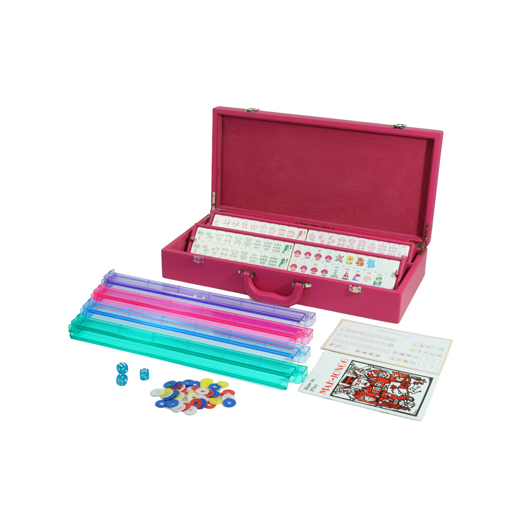 Flamingo Coast Mahjong Set