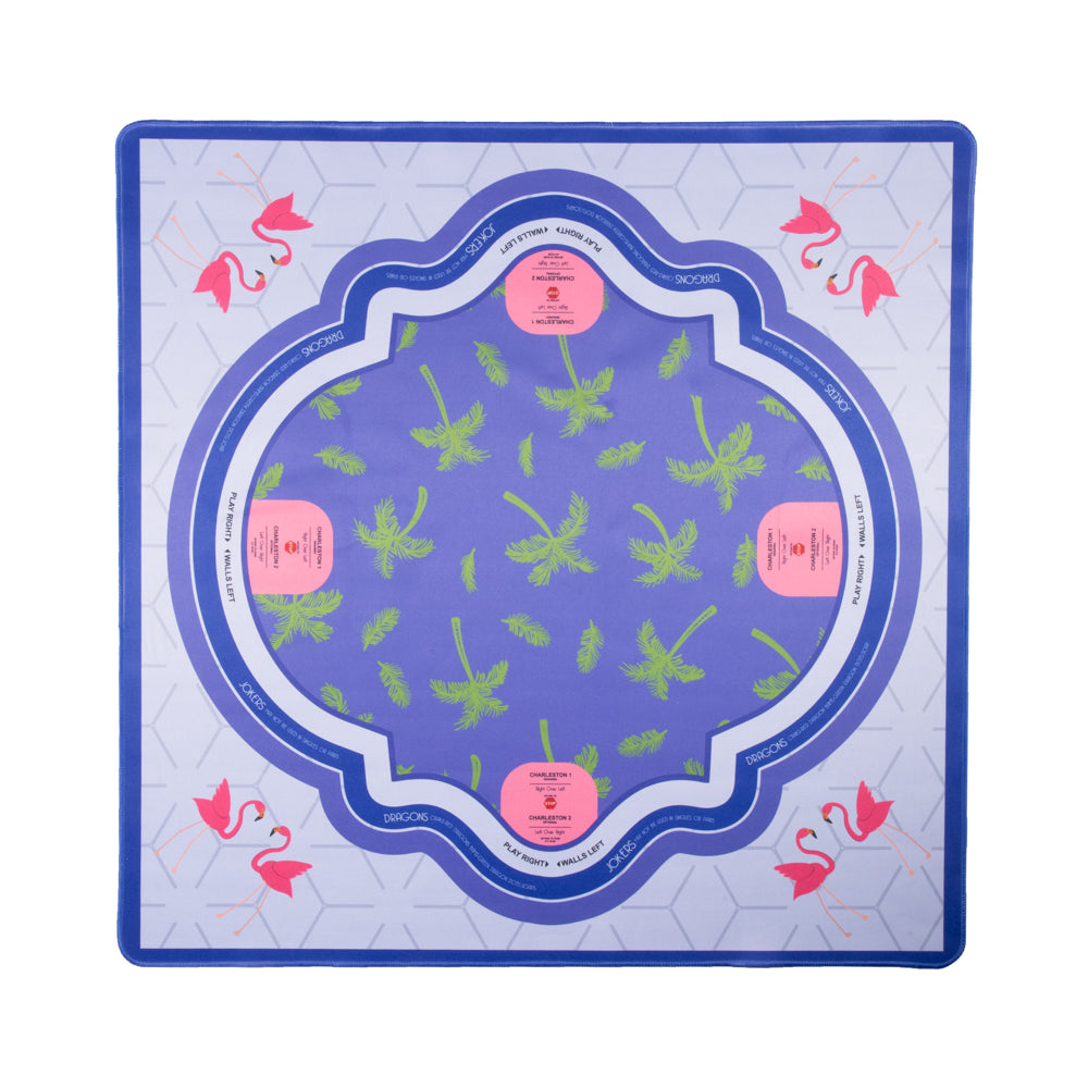Mini Flamingo Mahjong Mat