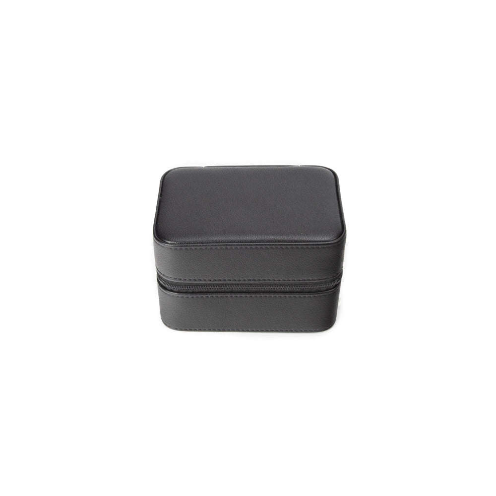 Saffiano Leather Travel Jewelry Case - Minimale Collective
