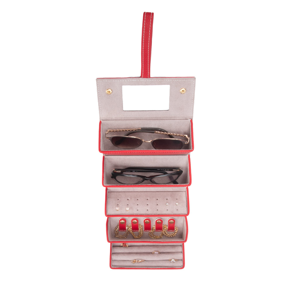 JUPITERミドルクラス赤ベルJTR-606MR ＋Bach7C ＋豪華ケース Leah 5 Eyewear & Jewelry Case | Brouk & Co.