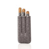 Keep it Fresh Cigar Holder Triple In Ostrich Leather