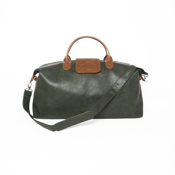 Alpha Vegan Leather Duffel Bag