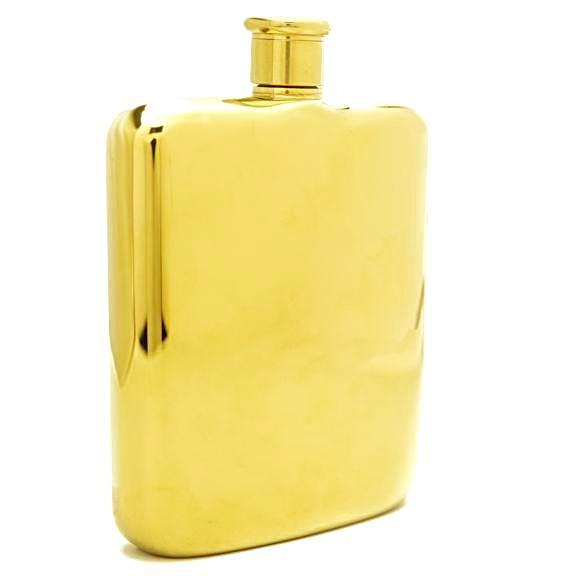 Brouk & Co Plated Flask