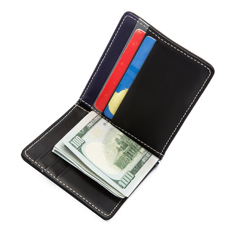 Buy USL Men's Money Clip Leather Bi-Fold Slim Wallet with Card Holder &  Money Clipper (Beige) at .in