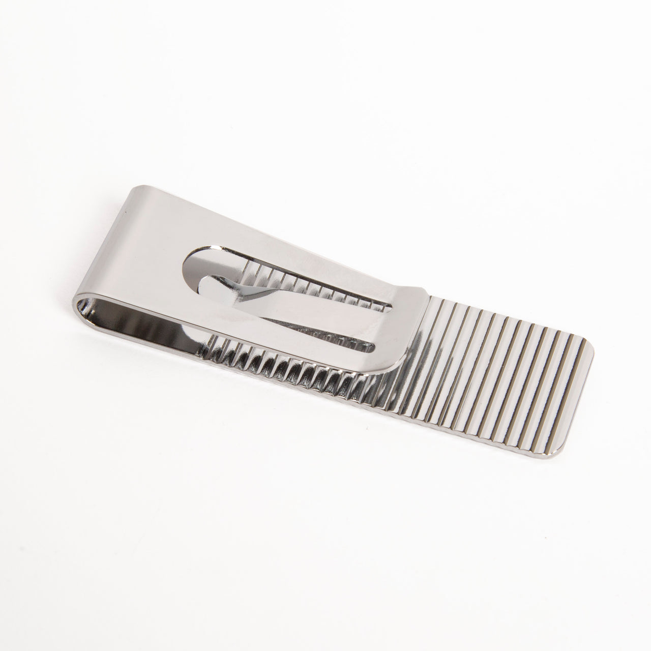 Ribbed Stripped Moneyclip