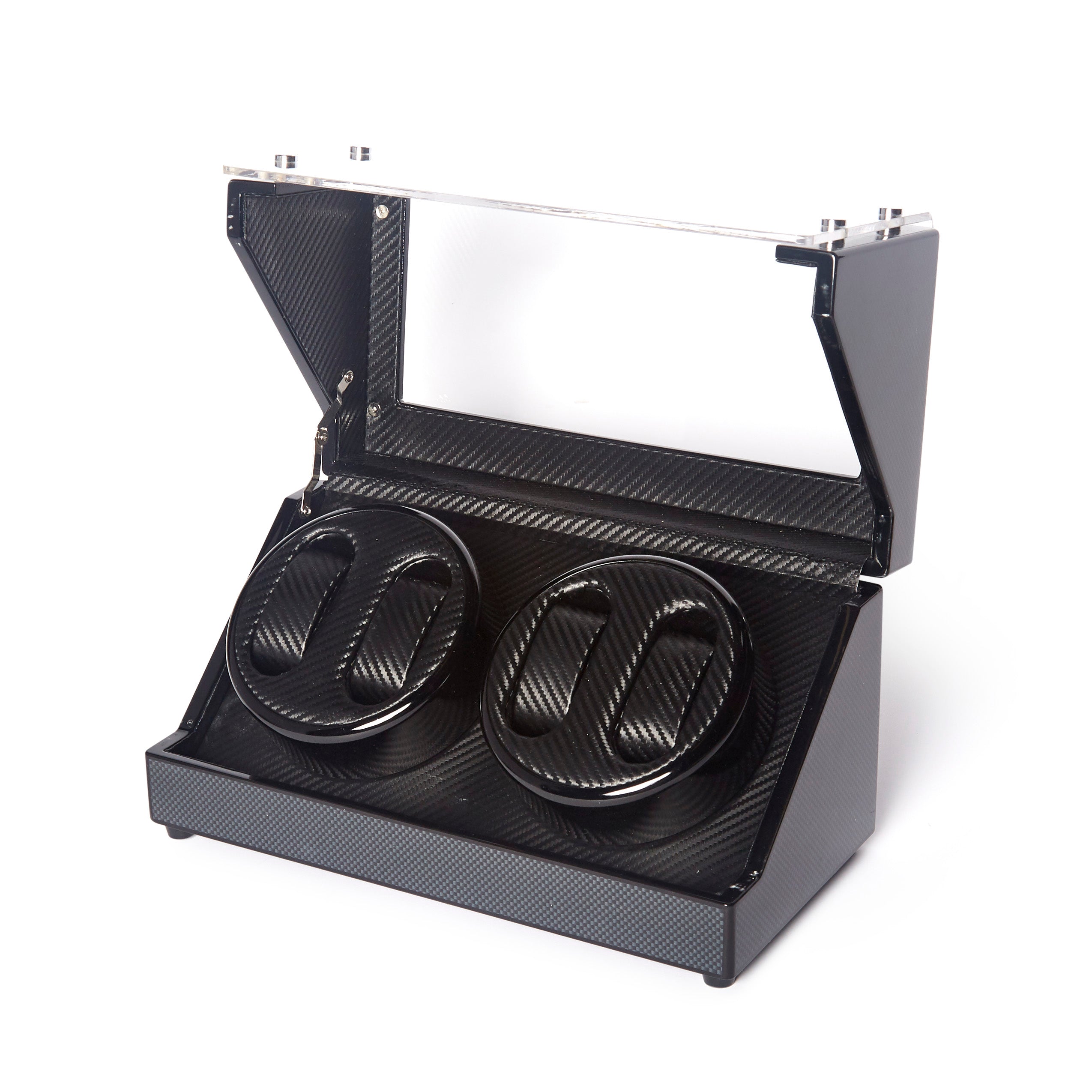 Carbon Fiber 4-Slot Watch Winder (Uncrate)
