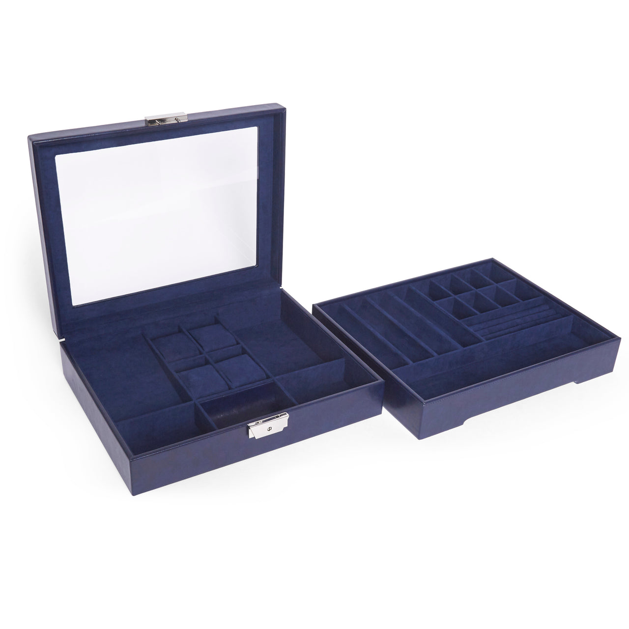 Edwin Stackable Jewelry Box and Tray