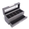 Bradford 5-Slot Watch Case with Drawer