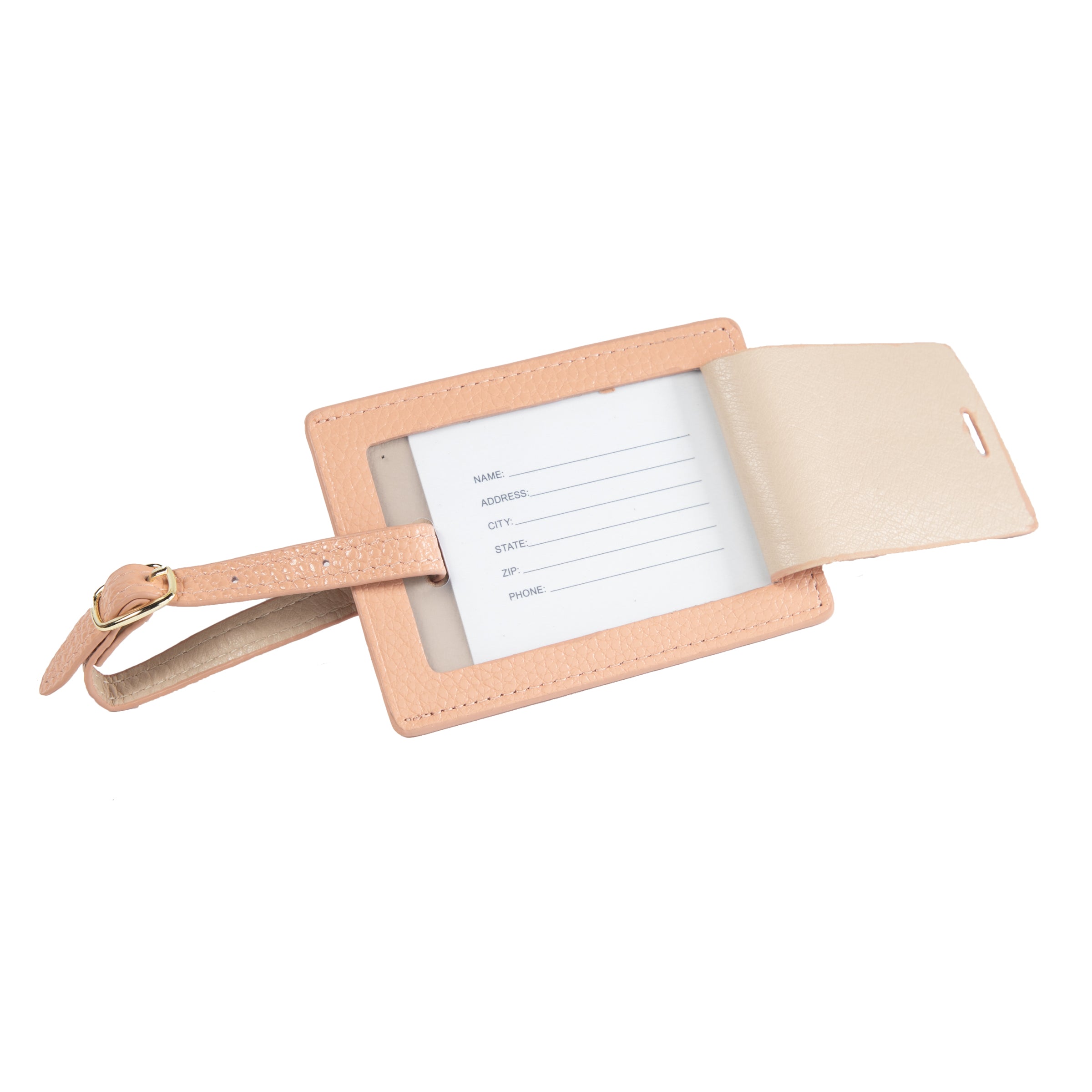 Stanford Luggage Tag - Genuine Leather – Brouk & Co