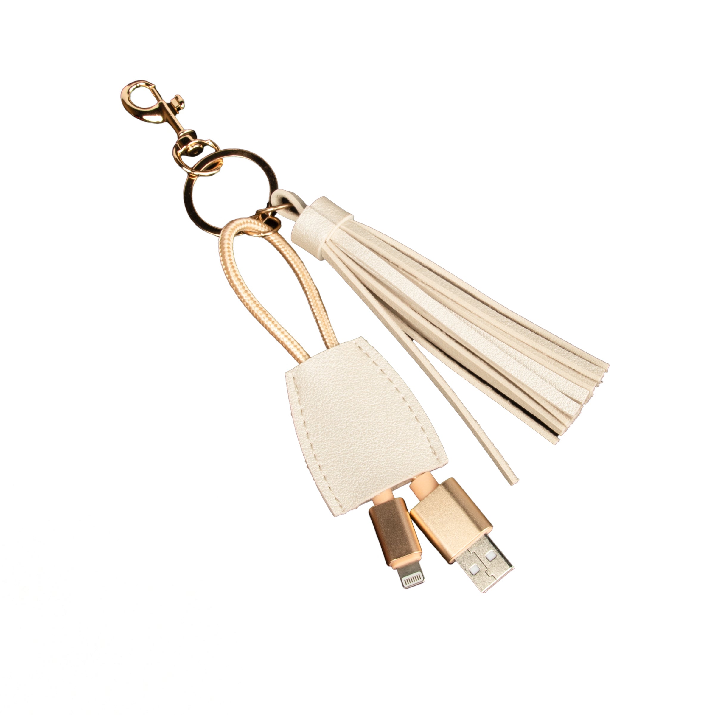 Tassel Keychain W. USB Cord