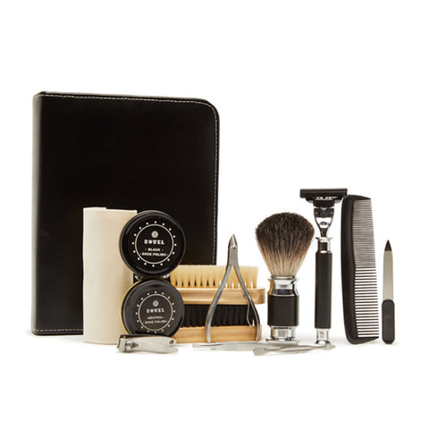 On the Go Grooming and Shoe-Shine Kit