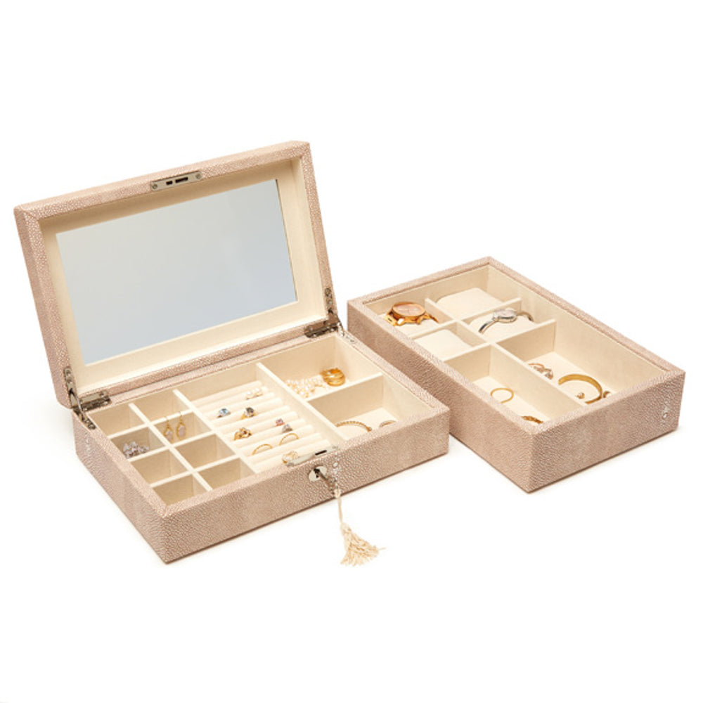 Aiden Stackable Jewelry Box - Set of 2