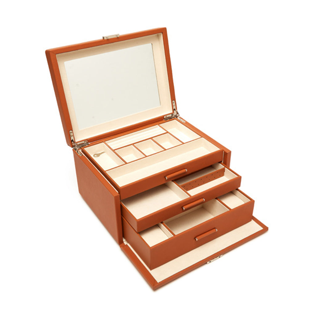 Riley 3 Tray Jewelry Box | Brouk & Co.