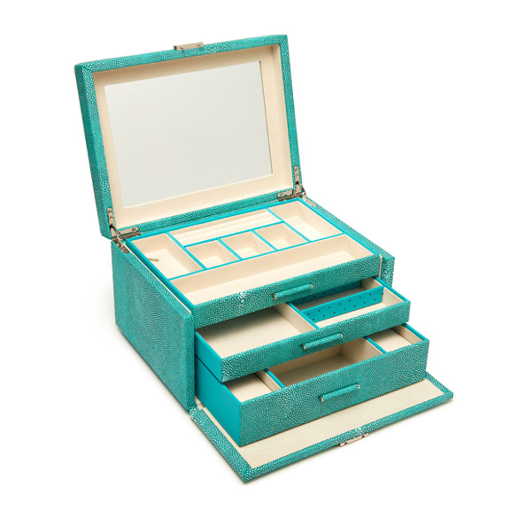 Aiden 3 Tray Jewelry Box