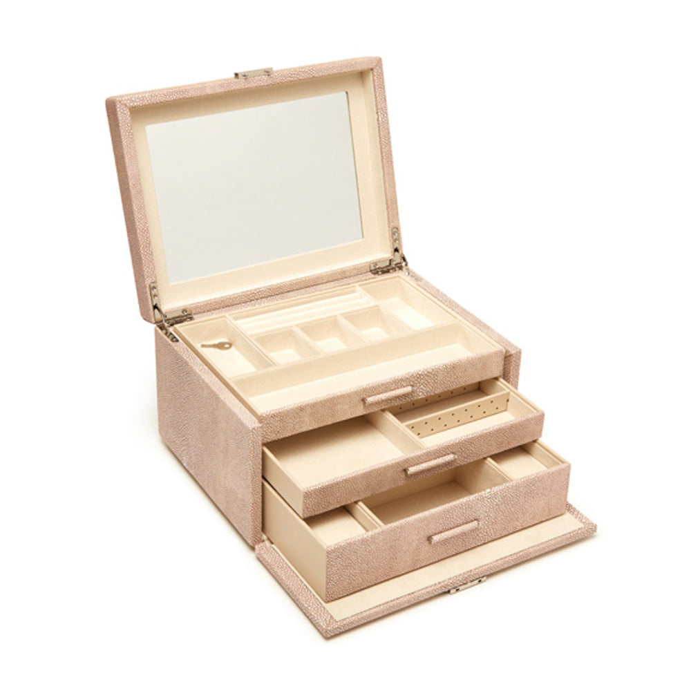 Aiden 3 Tray Jewelry Box