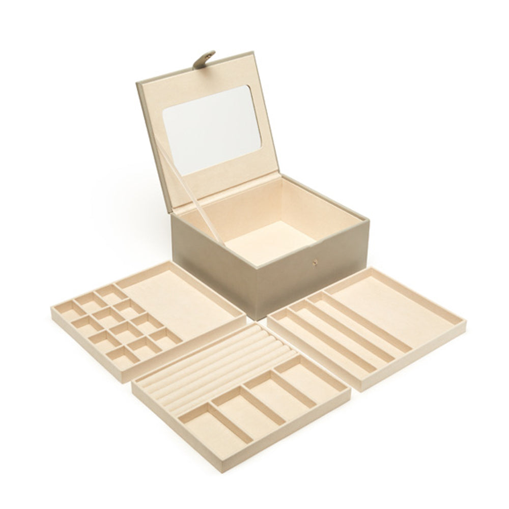 Jodi 3 Tray Large Jewelry Box | Brouk & Co.