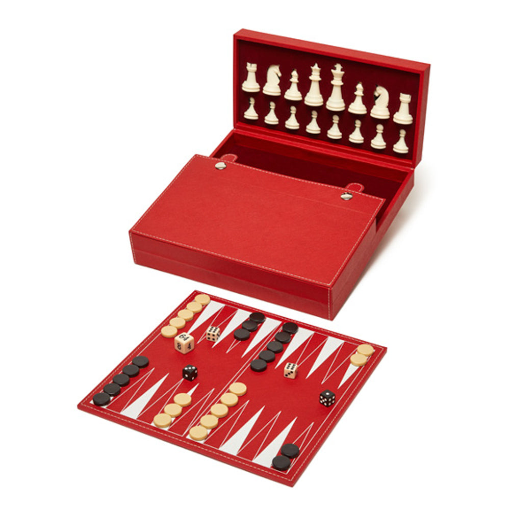 Bryson Backgammon and Chess Set | Brouk & Co.