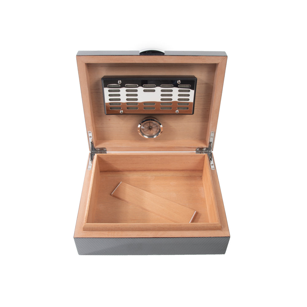 The Carter Carbon Fiber Cigar Humidor