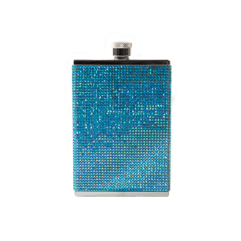 The Squarely Crystal Flask 3oz