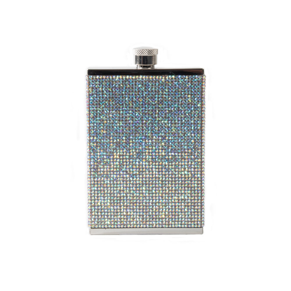The Squarely Crystal Flask 3oz