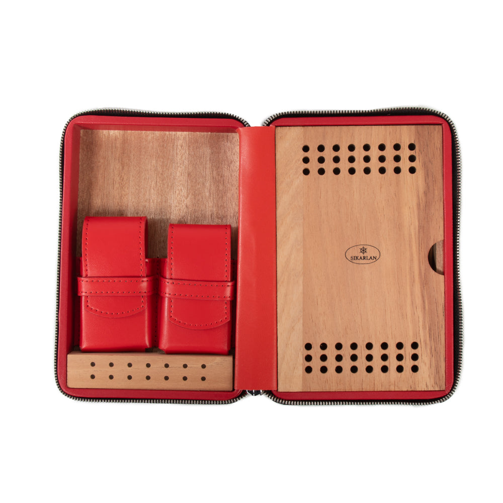 Devon Croco Cigar Travel Case | Brouk & Co.